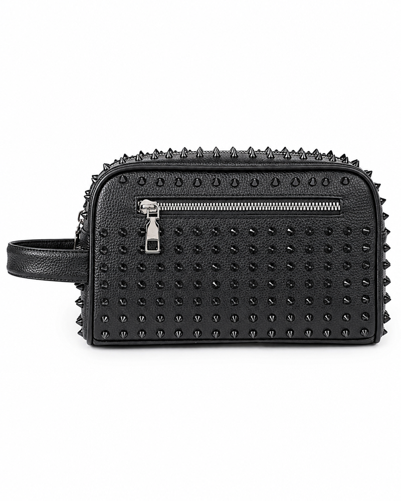 Biker Rivet Clutch Bag