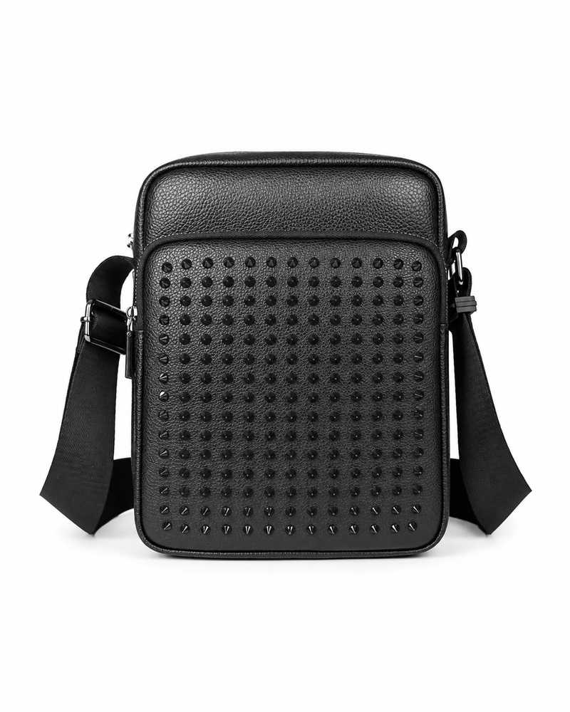 Minimal Rivet Crossbody Bag