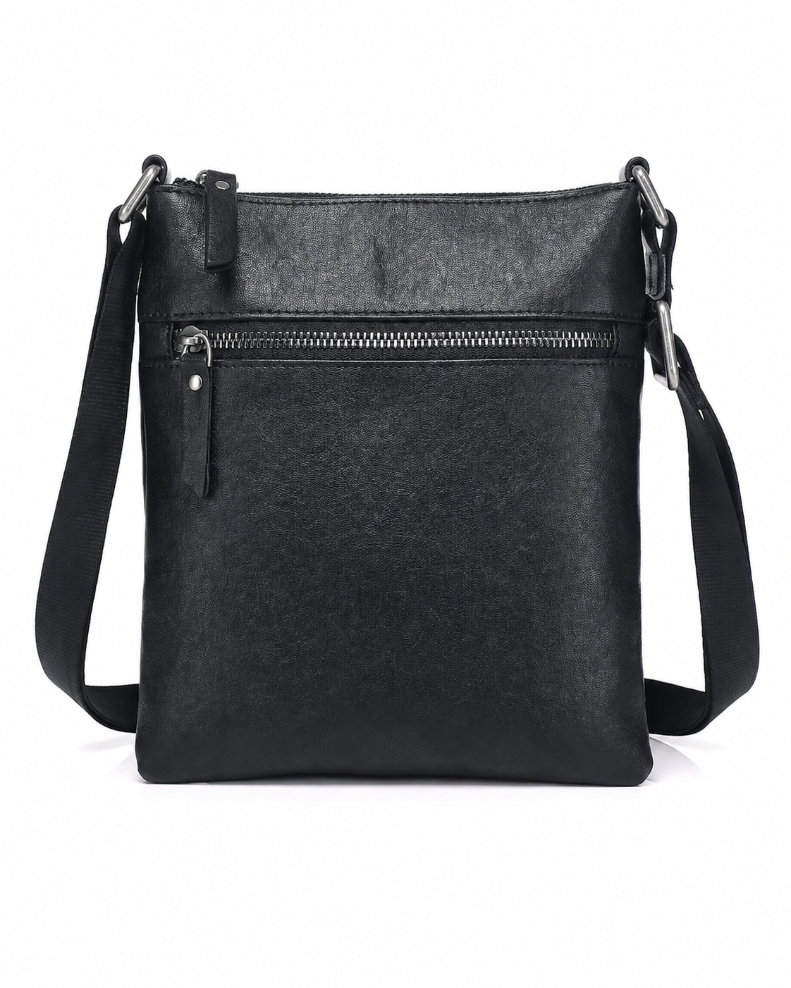 Full Grain Leather Mini Messenger Bag