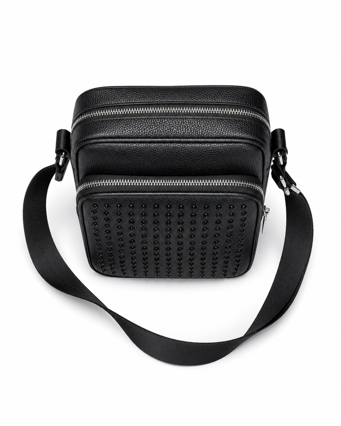 Minimal Rivet Crossbody Bag