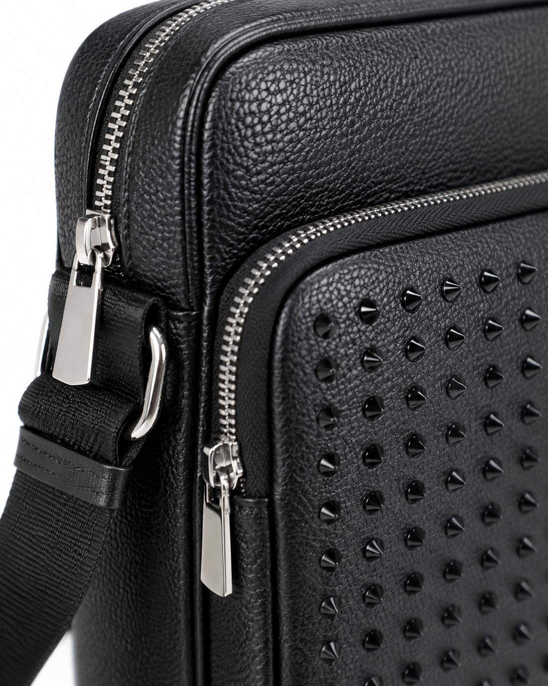 Minimal Rivet Crossbody Bag
