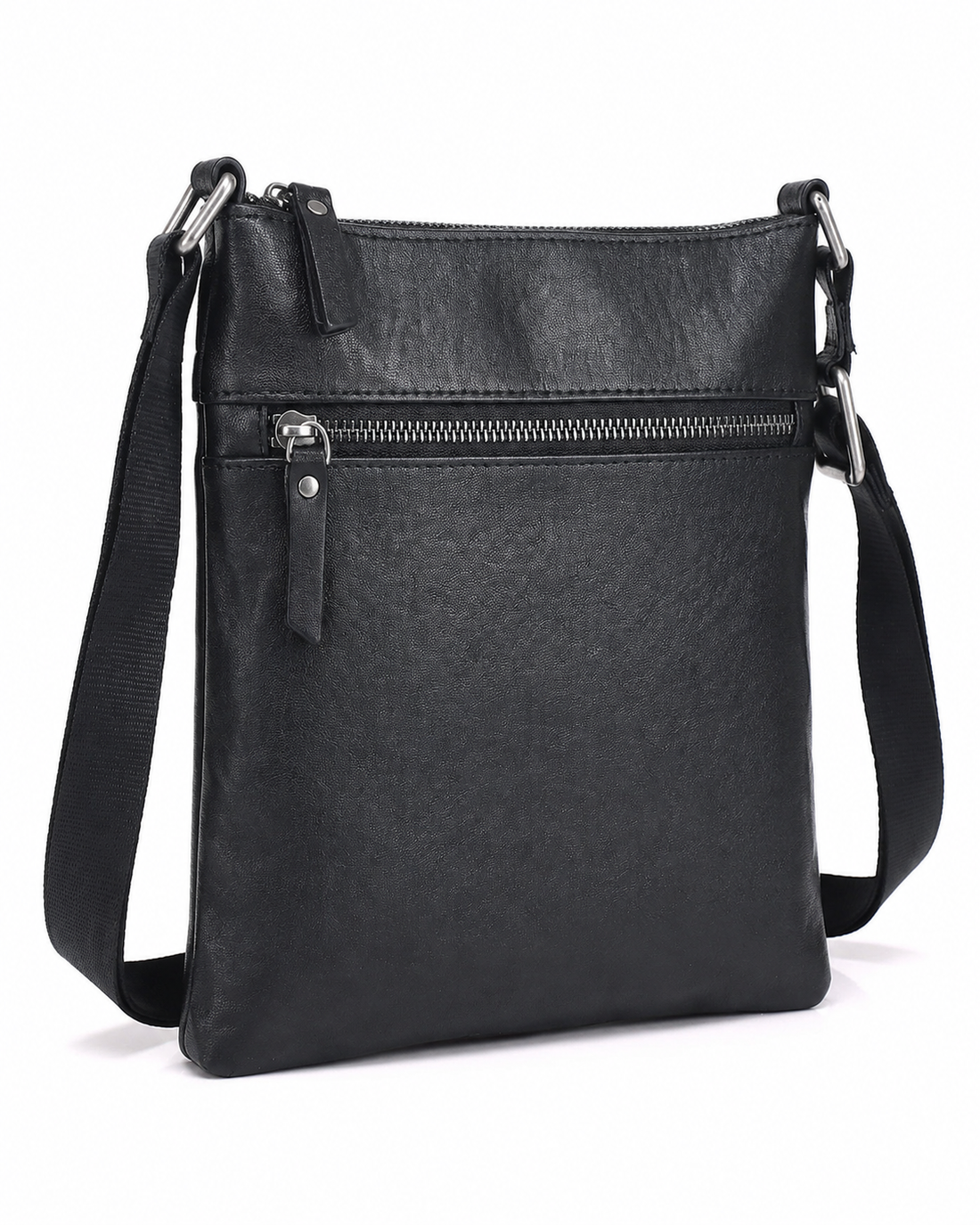 Full Grain Leather Mini Messenger Bag